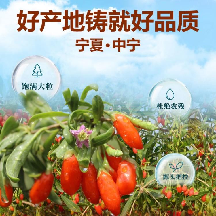 北京同仁堂枸杞正宗宁夏特级免洗红枸杞子