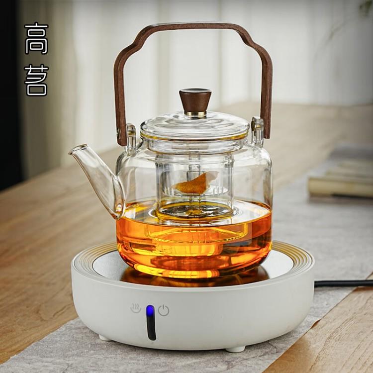 高茗煮茶壶 明海蒸煮壶1000ml（透明款）