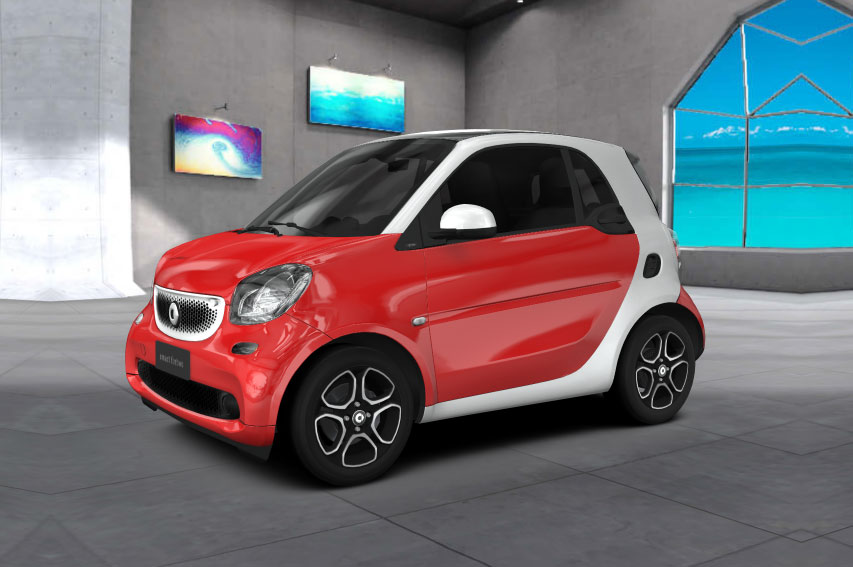 smart fortwo 2019款 0.9T 66千瓦硬顶先锋版 国VI