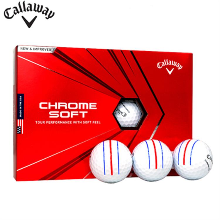 callaway卡拉威CHROME SOFT TripleTrack三轨高尔夫球