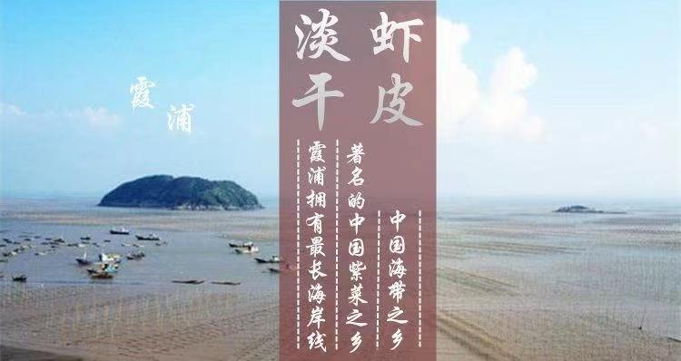 宁德霞浦特产 芒种海鲜虾皮特级（250g/包），大号淡干，营养补钙
